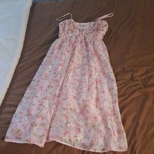 Floral Pink Sundress